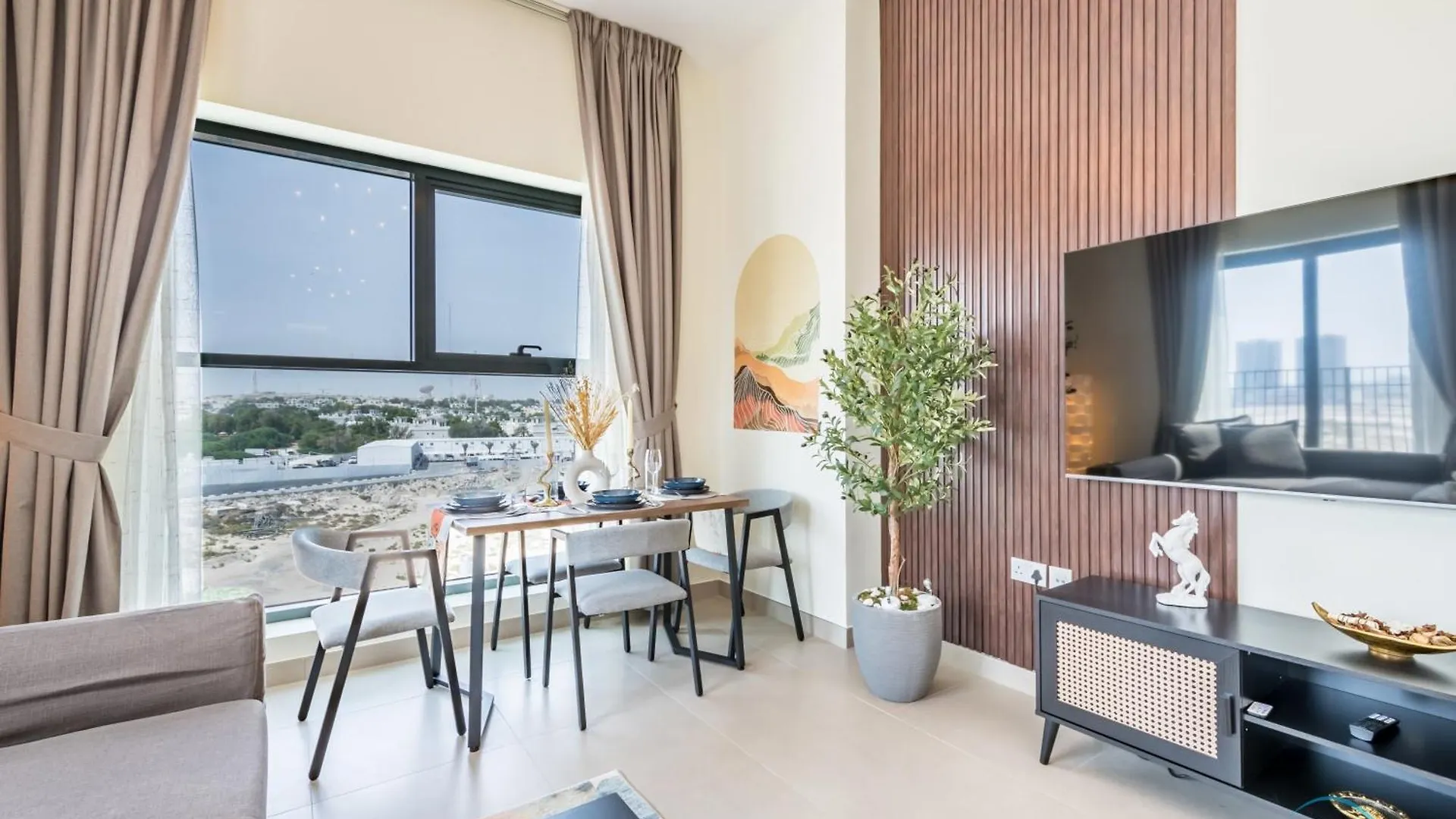 Captivating 1Br Apartment In Zazen Gardens, Al Furjan By Deluxe Holiday Homes Dubai 0*,  United Arab Emirates